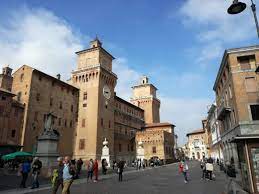 castello di ferrara panoramica castello di ferrara